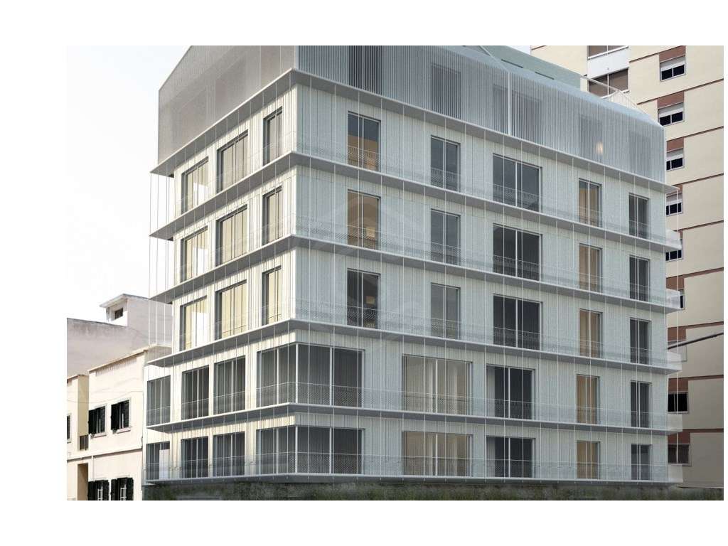 Apartamento duplex T3, com piscina privada no último piso e 2 estac... - Grande imagem: 4/46