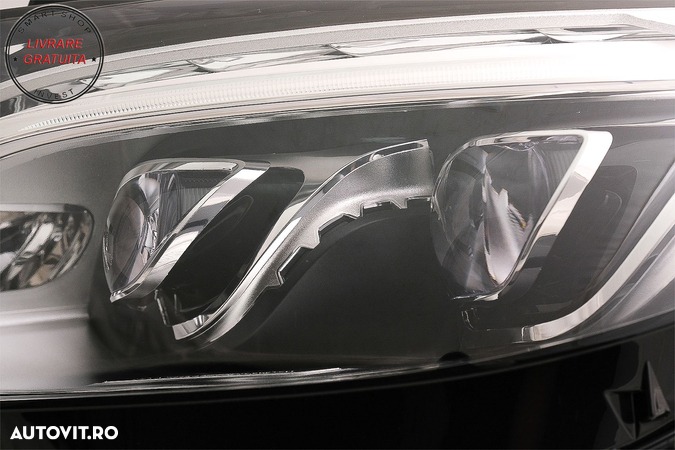 Faruri Full LED Mercedes M-Class W166 (2012-2015) doar cu conversie la GLE- livrare gratuita - 5