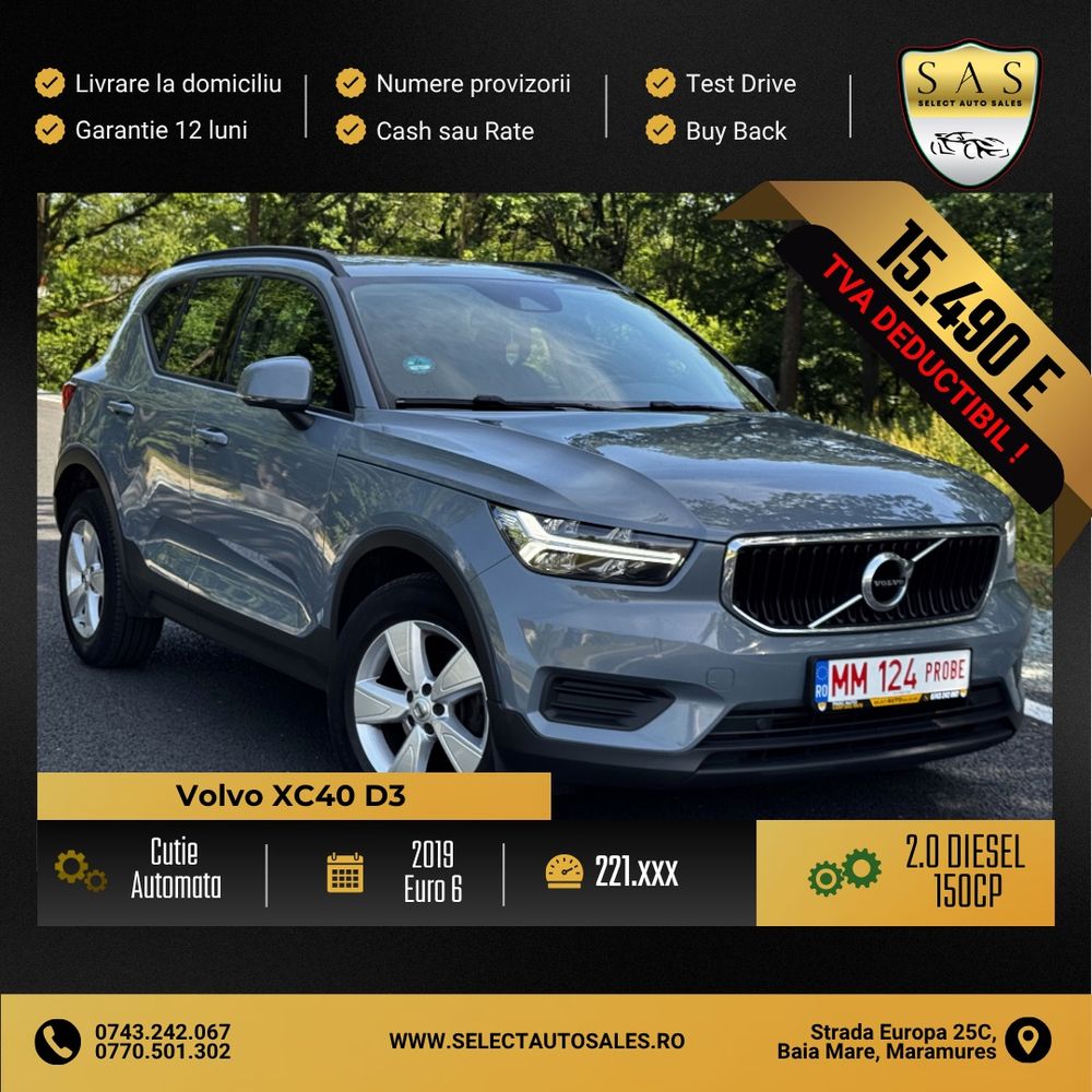 Volvo XC40 D3 Momentum Pro 2018