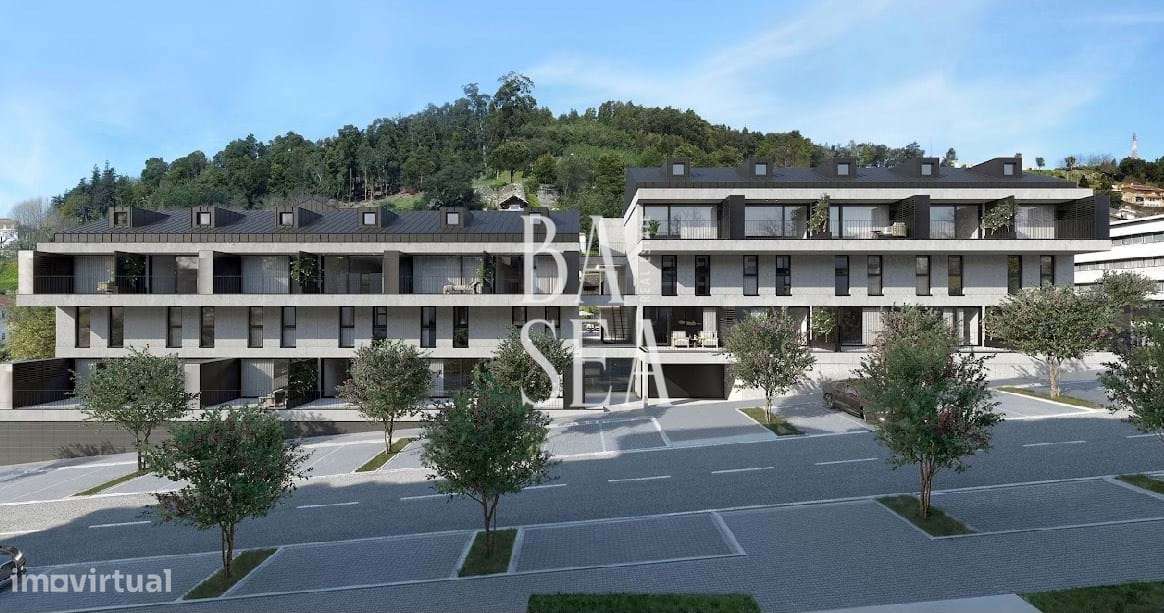 Apartamento T0+2 Duplex Novo Condomínio com Piscina em São Víctor Brag - Grande imagem: 4/21