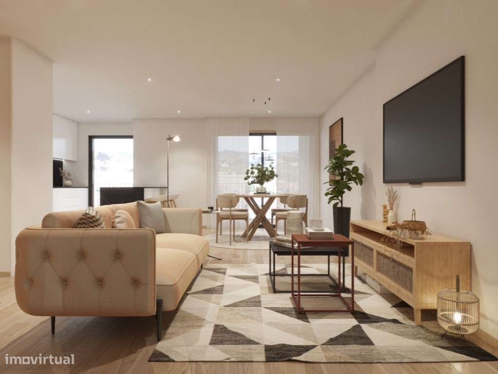 Apartamento T2+1 inserido num condominio fechado com jardim, piscin...-13