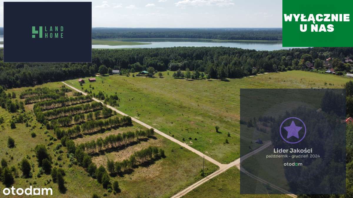 Działka rekreacyjna 300 m od Jeziora-0