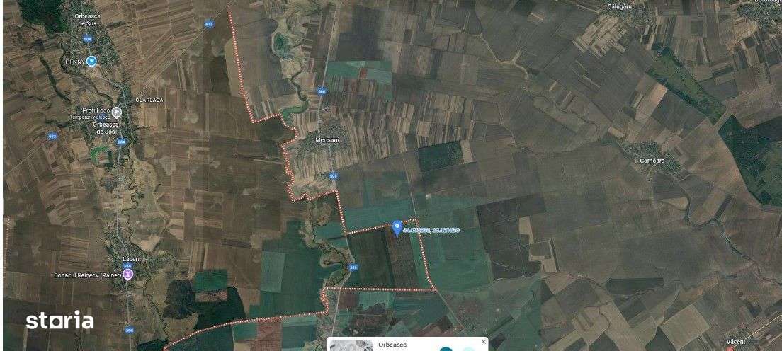 Teren extravilan Orbeasca, ID: R2836912-1
