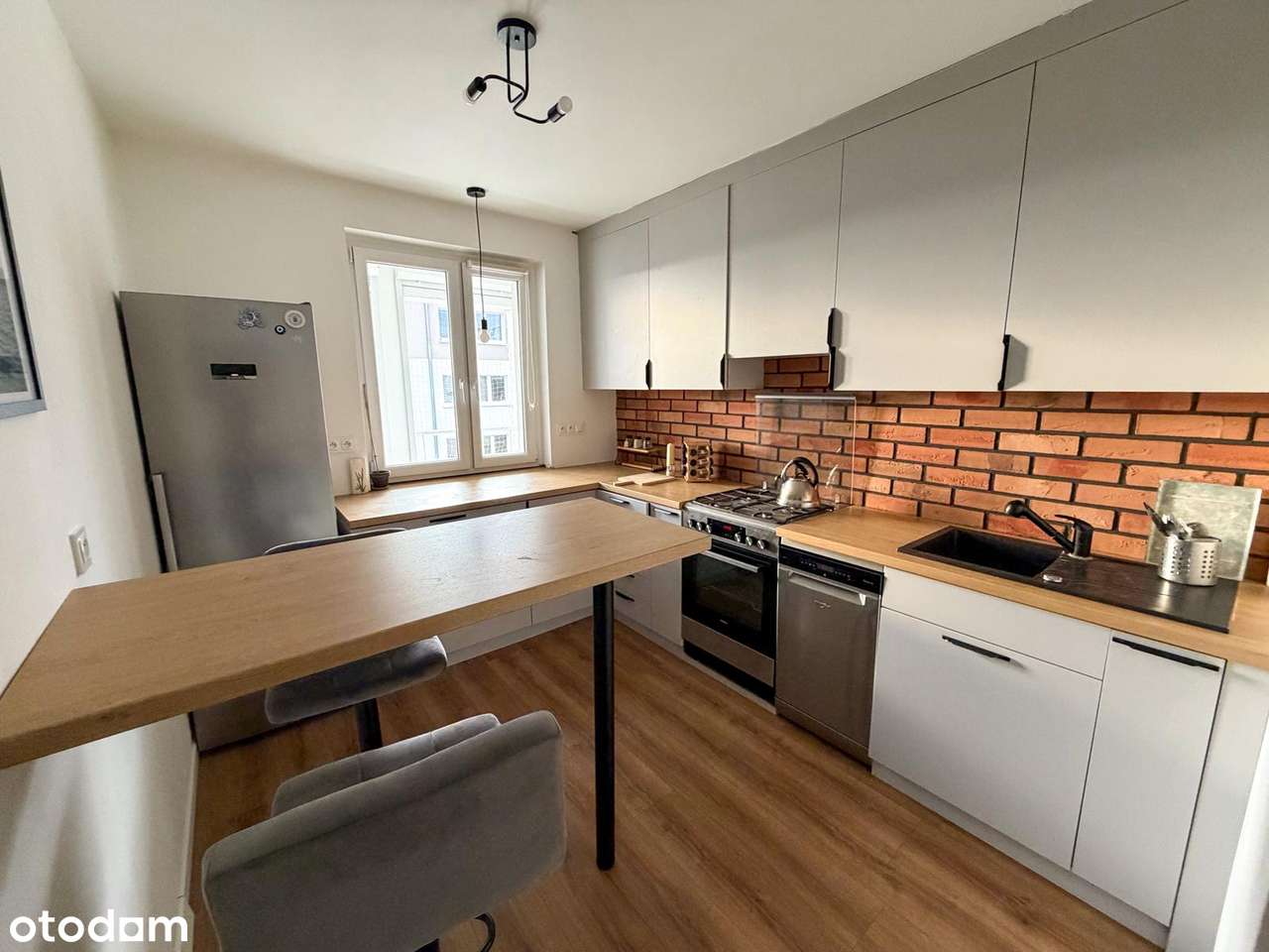 Stylowe, jasne mieszkanie 50 m² - dwa pokoje. Dużo zieleni i cisza. - Pełny obrazek: 5/20