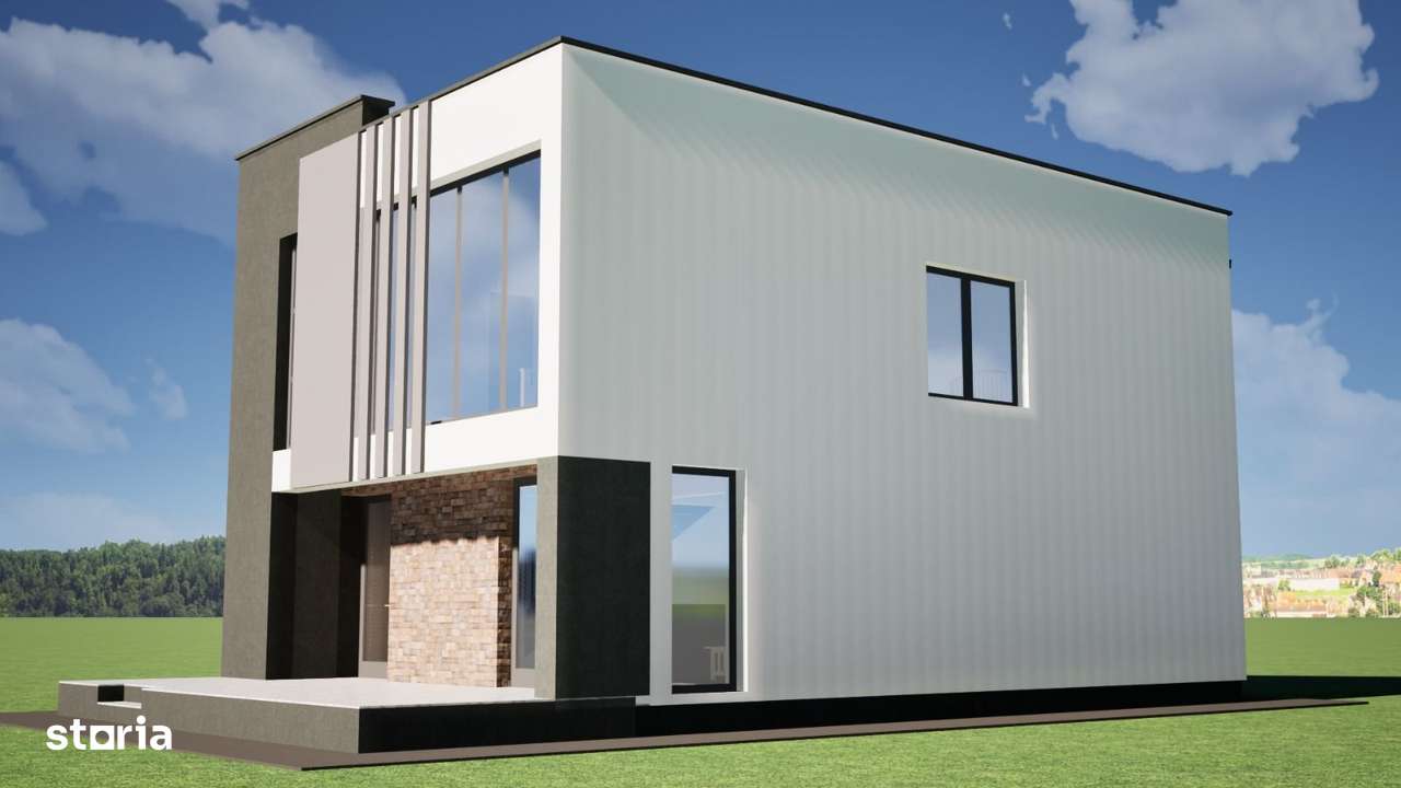 Vila LUX Parter+Etaj(stil mediteranean) in Stupini zona Plugarilor - Imagine principală: 4/20