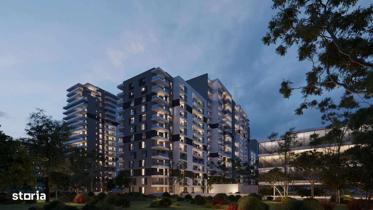 2 camere Aviatiei - 51 mp utili cu terasa - Complex rezidential premiu - Imagine principală: 1/14