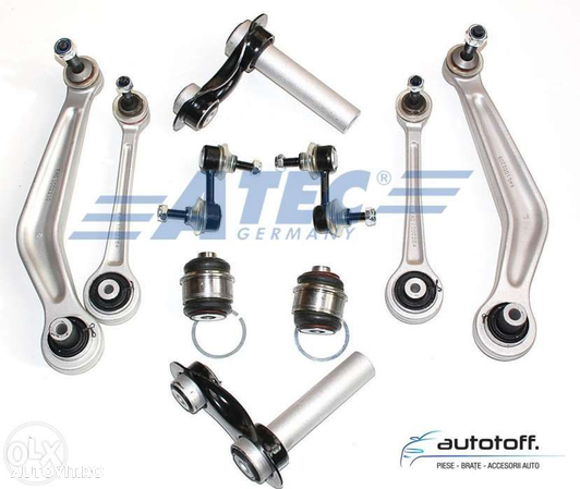 Kit brate BMW E65, E66 seria 7 (2001+) spate - set 10 piese - 1