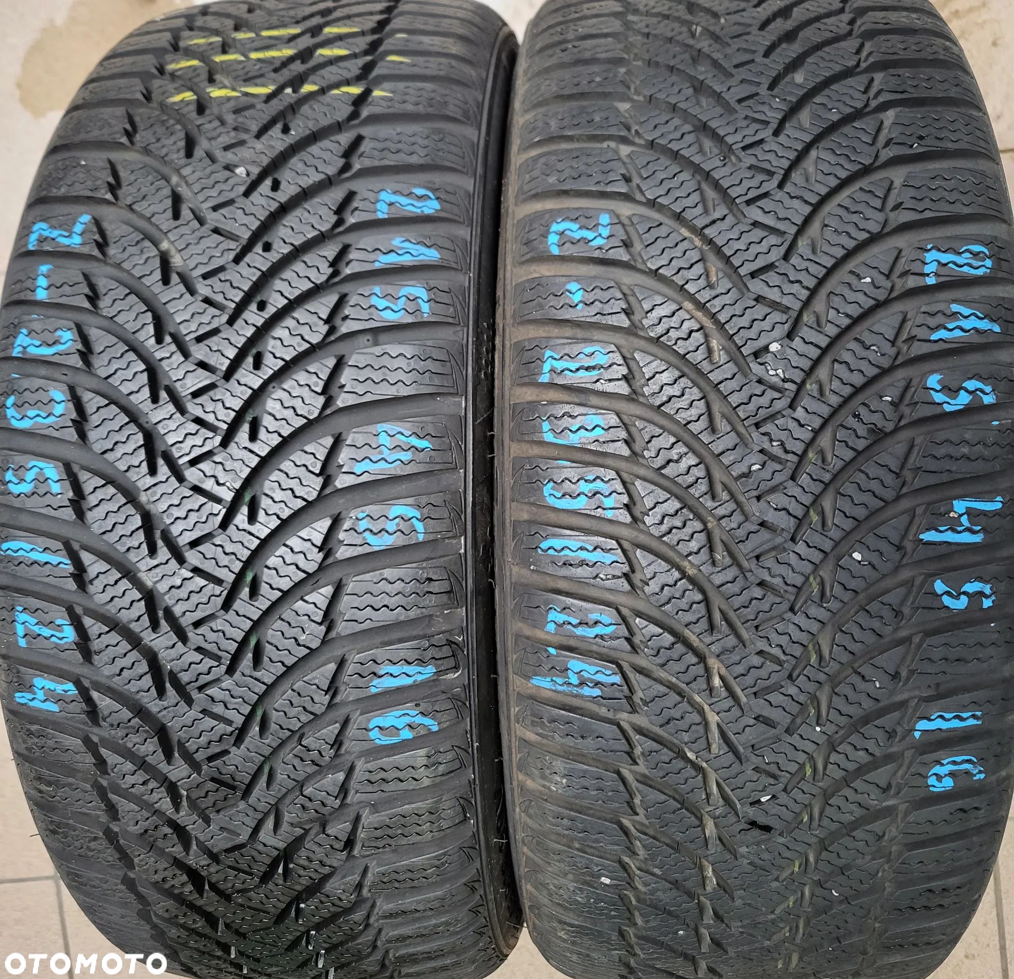 215/45r16 90V (Z235/24)02 2szt 8mm WP51 WinterCraft KUMHO ZIMOWE - 1