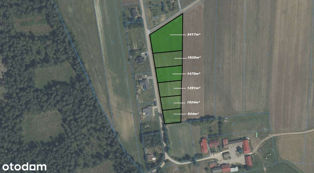 Działka z WZ 934 m² – Sabat/Strzałków, gm. Wolanów (okolice Radomia)-0