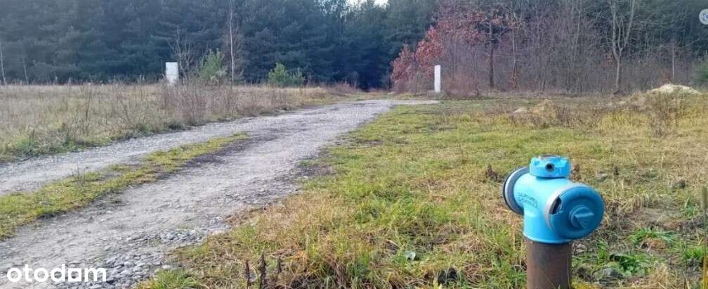Działka bud. z mediami/30 km od W-wy/otulina lasu-7
