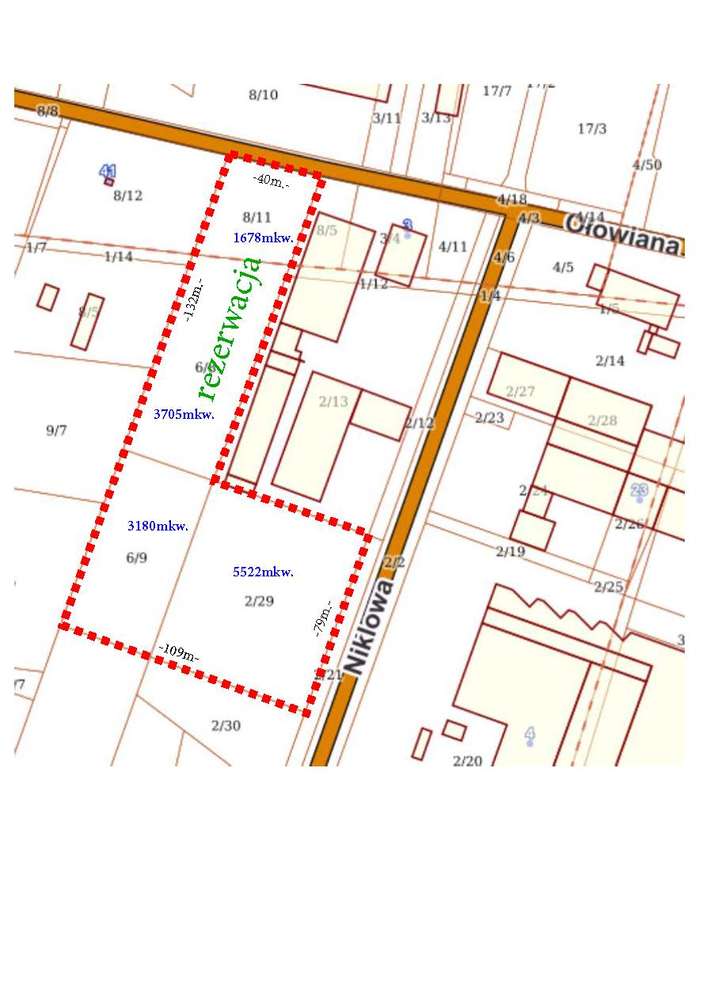 Bydgoszcz ul. Ołowiana-Niklowa działki inwestycyjne-0