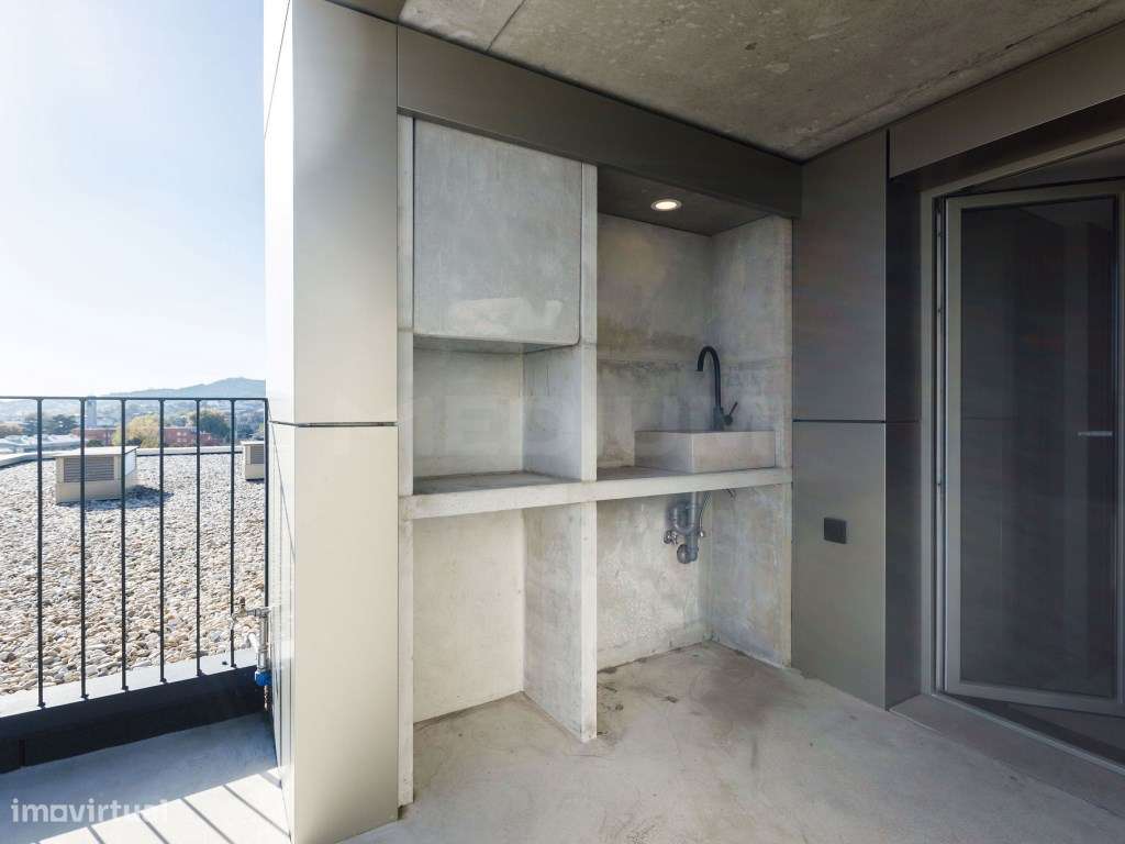 Cobertura T2+1 Novo com Piscina Privada - Centro de Vila Nova de Fa...-12