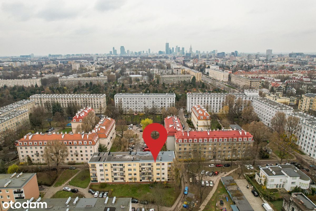 Mokotów*2 pokoje z balkonem*Metro Racławicka