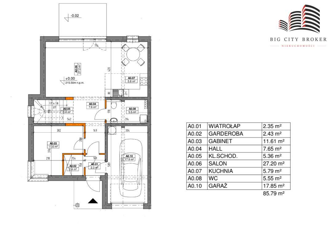 Kalinówka - bliźniak 146 m2, 6 pokoi - Pełny obrazek: 5/13