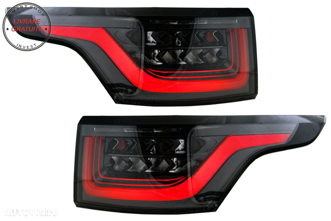 Stopuri LED LightBar Rover Range Sport L494 (2013-2017) Facelift Look- livrare gratuita - 1