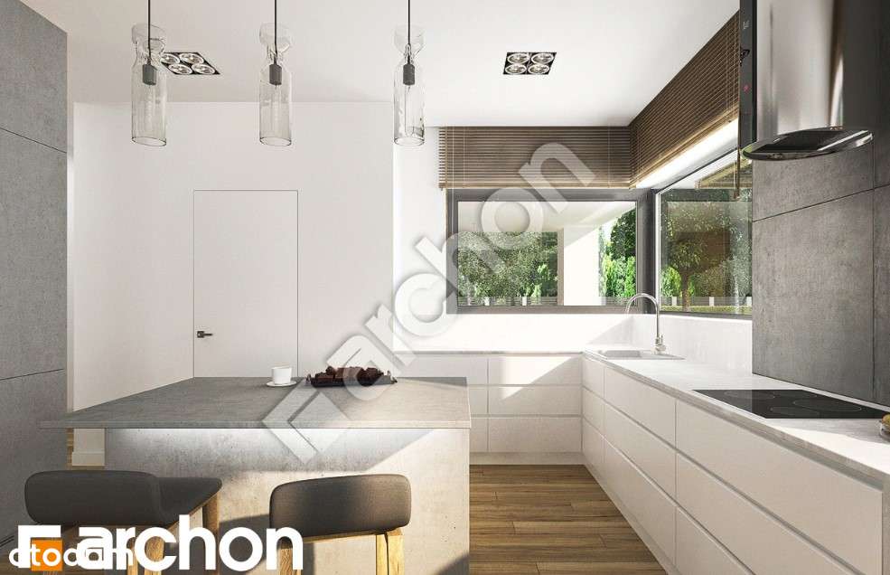 Kraków - Modlniczka dom parterowy pompa ciepła w cenie / opcja 200m2-5