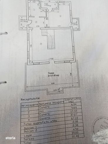 Villa la rosu si teren 579 mp Iasi Copou Sararie zona liceu Eminescu-1