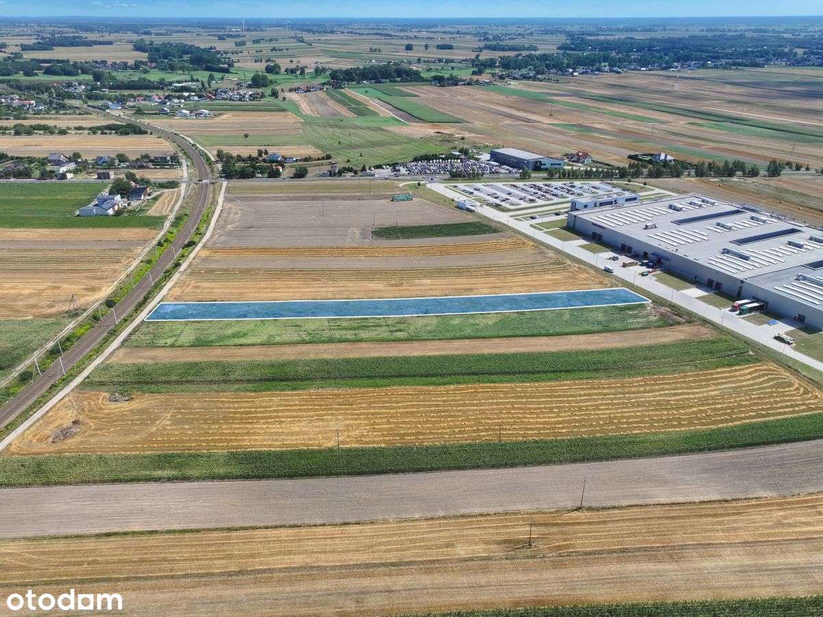 Działka produkcyjno-usługowa, z Mpzp-1