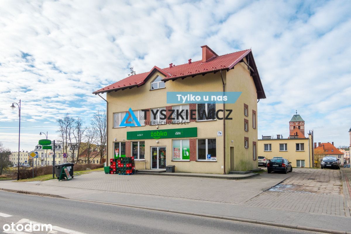 Budynek usługowo-mieszkalny w centrum Chojnic