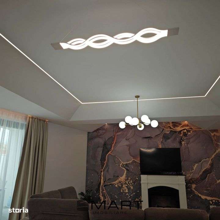 Casa lux 280mp teren 100 cartier Tineretului Sura Mica - Imagine principală: 4/18