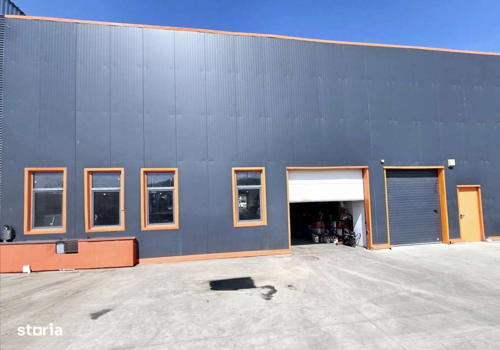 HALĂ INDUSTRIALĂ | IASI BAZA 3 | DE INCHIRIAT | 300 MP + BIROURI 80 - Imagine principală: 5/10
