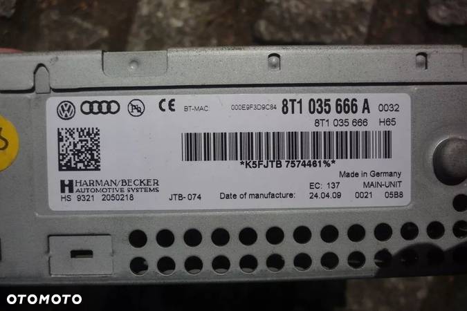 AUDI A5 8T Q5 8R RADIO NAWIGACJA 8T1035493 - 2