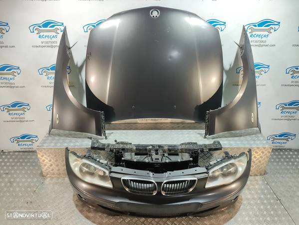 FRENTE COMPLETA BMW SERIE 1 E87 E81 PRE-LCI CAPOT PARACHOQUES GUARDA-LAMAS OTICAS RADIADOR VENTILADOR FRENTE FIBRA REFORÇO - 11