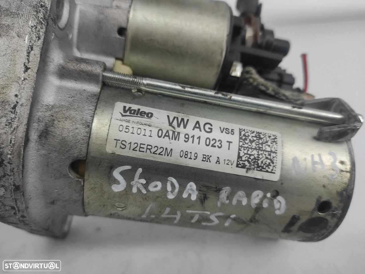 Motor De Arranque Skoda Rapid (Nh3) - 5