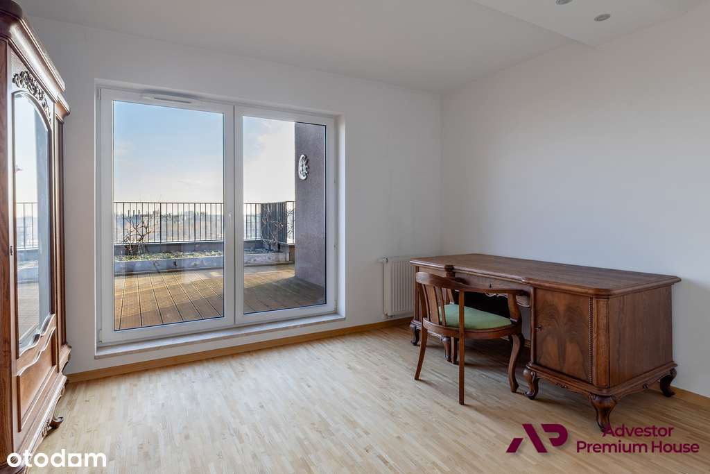 Penthouse z ogródkiem na tarasie-8