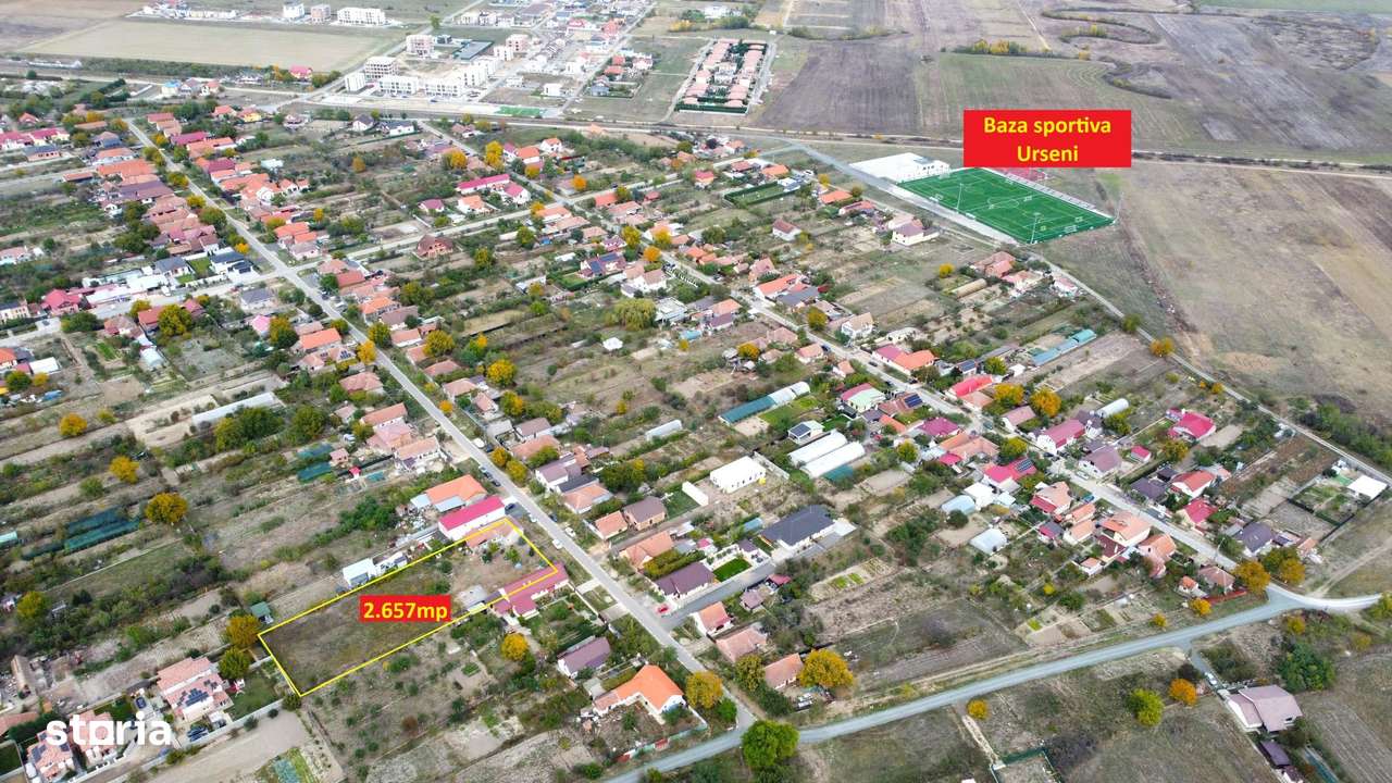 Teren 2.657 mp – toate utilitatile– Urseni, Moșnița Nouă-6