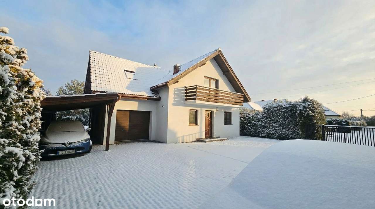 Przestronny Dom 170 m Garaż Wiata Duża działka Nowoczesny układ Ogród - Pełny obrazek: 2/20