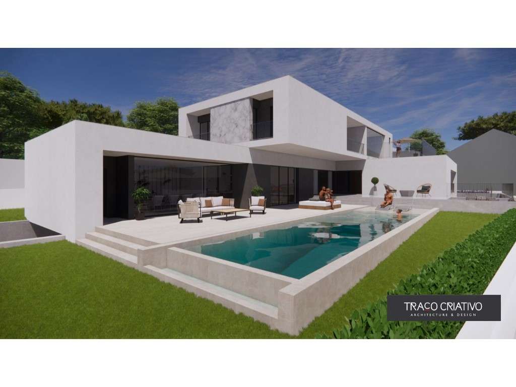 Terreno urbano para construção com 1220m2 - Famões, Odivelas-3