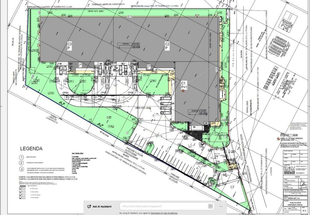 Teren de vanzare - betonat- pretabil industrial- Balotesti - Therme-5