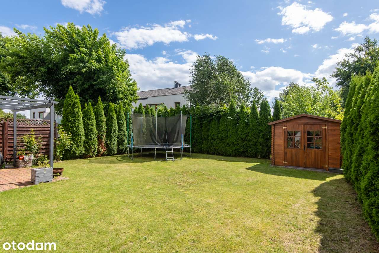 parterowe M-3 w skrajnym szeregowcu - duży ogród – Biedrusko-12