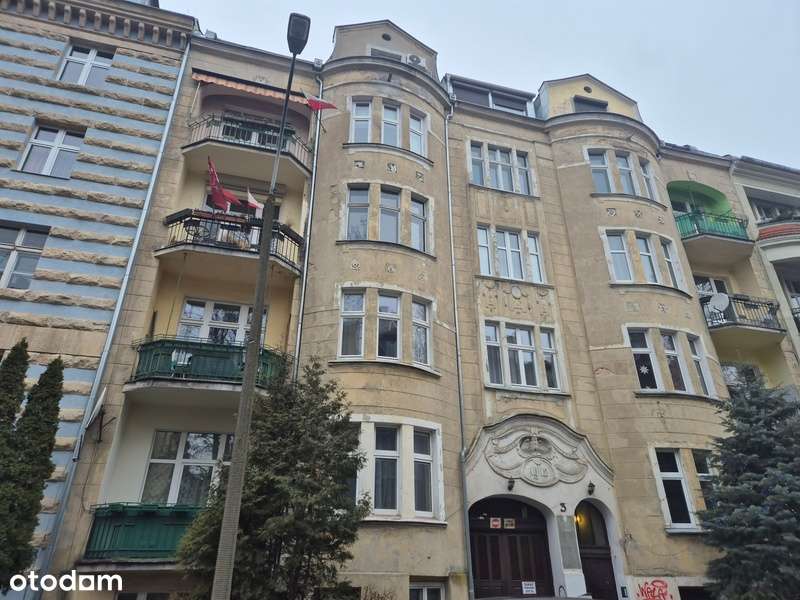 2 pokoje | Kamienica 1912 | Balkon | Jeżyce ul.Mikołaja Reja | 49 m²-0