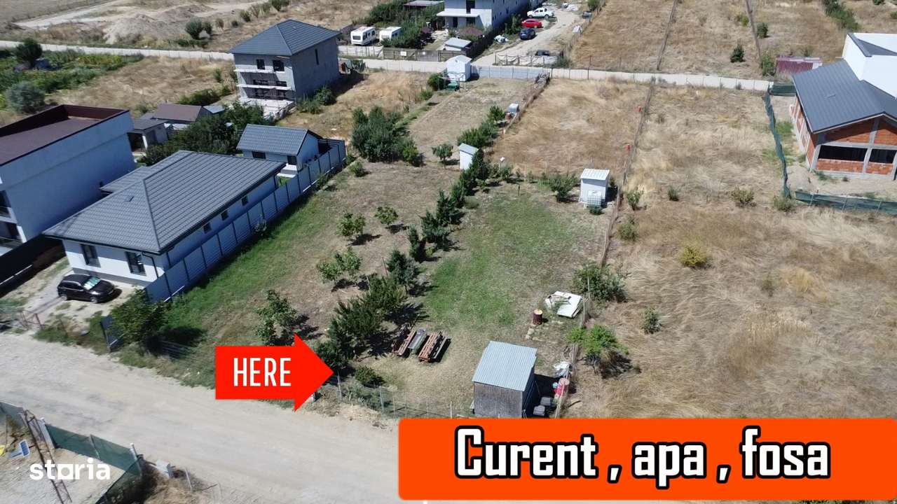 Teren intravilan 460mp., cu utilitati , zona Victoria Lac - Imagine principală: 5/5