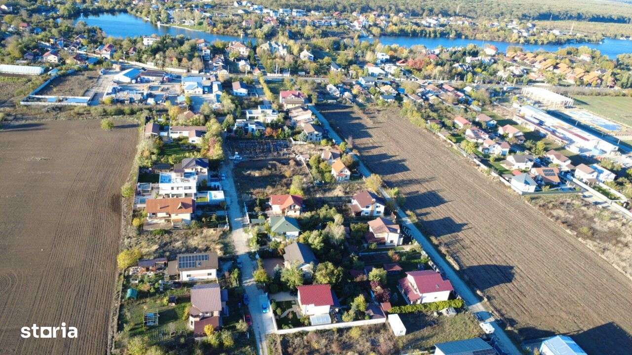 Lot 735 mp intravilan Sos. Unirii 291 Balotesti - Imagine principală: 1/5