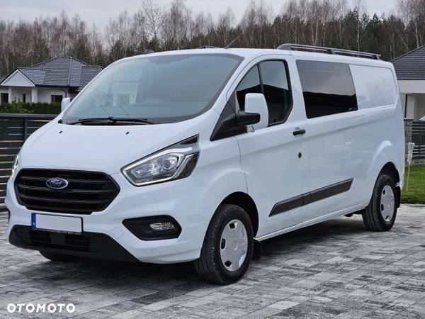 Ford Transit Custom Long L2H1 Doka / Brygadowy 6-os - 34