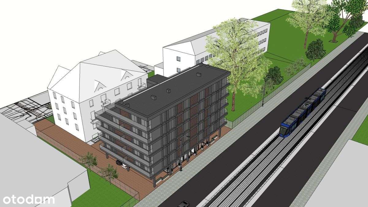 Eng| Mogilska, 1640 Pum - działka z pozwoleniem-2