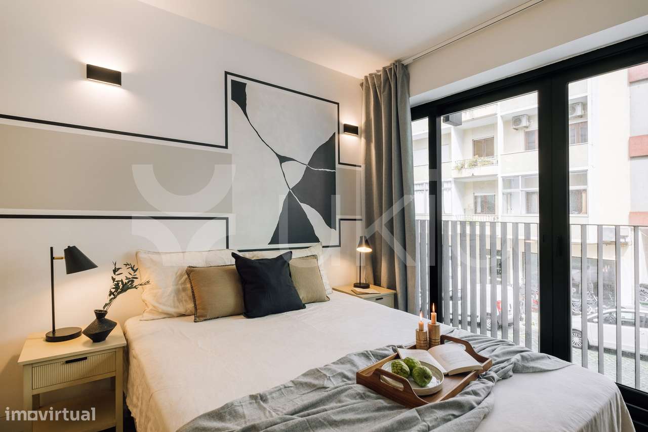 Apartamento T1 em Campo de Santana - Santa Marta - Grande imagem: 2/22