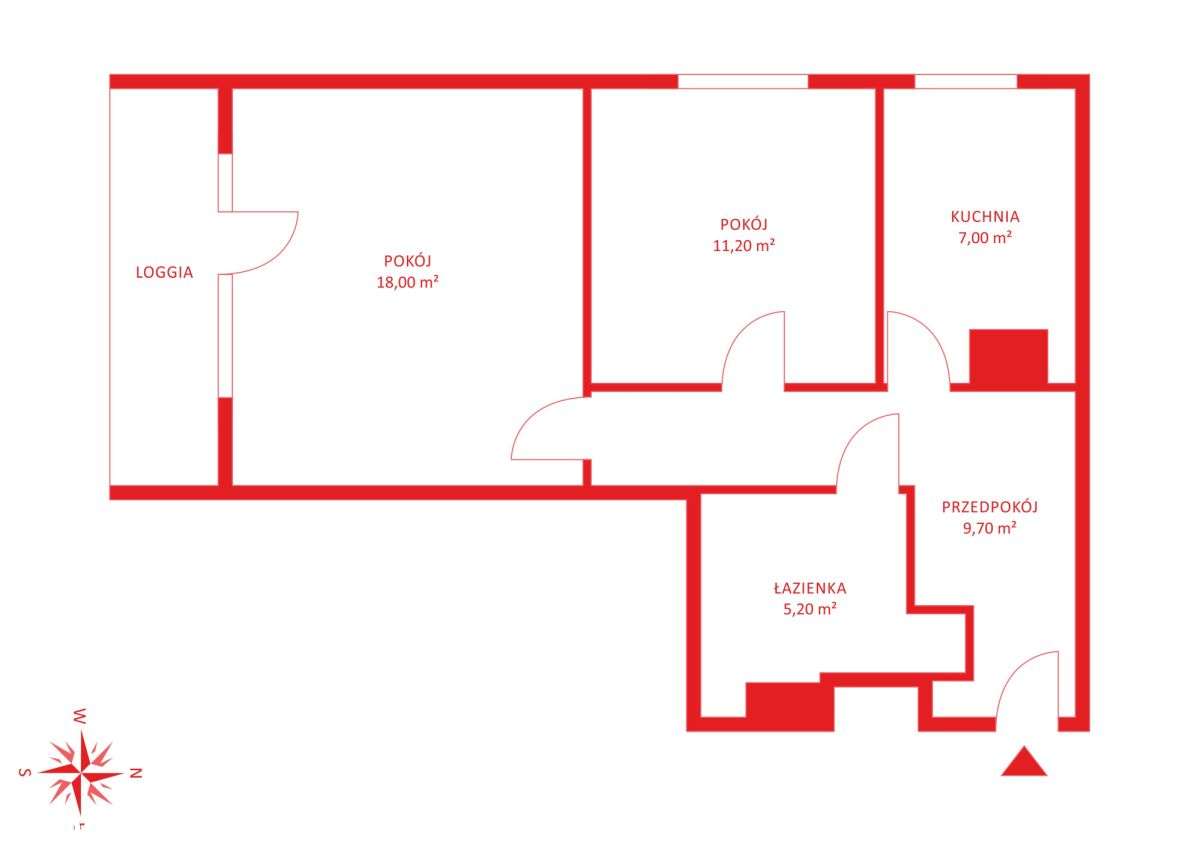 Piękny widok! M2 do remontu-1
