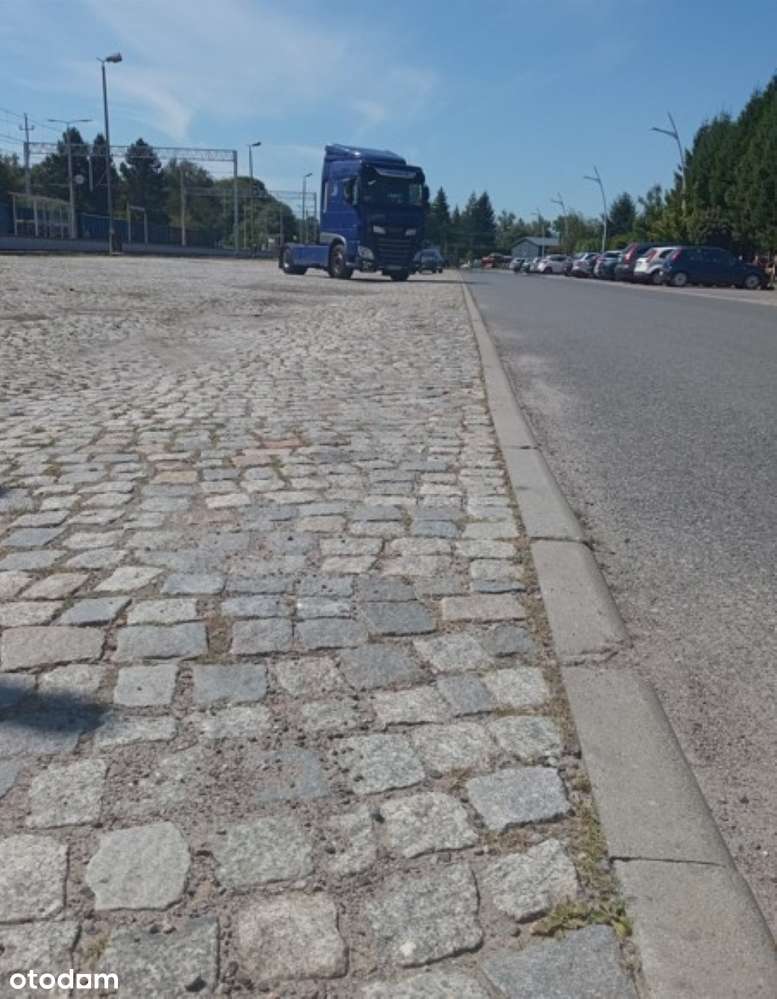 Maków Podhalański - pow. 2684 m2 plac utwardzony kostką brukową - Pełny obrazek: 4/5