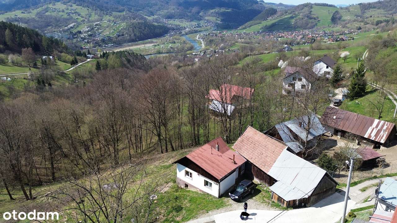 Dom z widokiem na góry +1,8h łąki i lasy-Piwniczna Zdrój-0