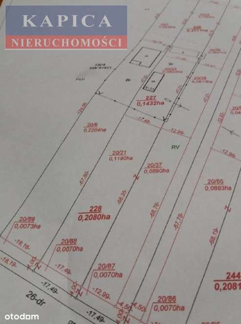 Piękna działka, 30 min od Warszawy, 800m do PKP-3