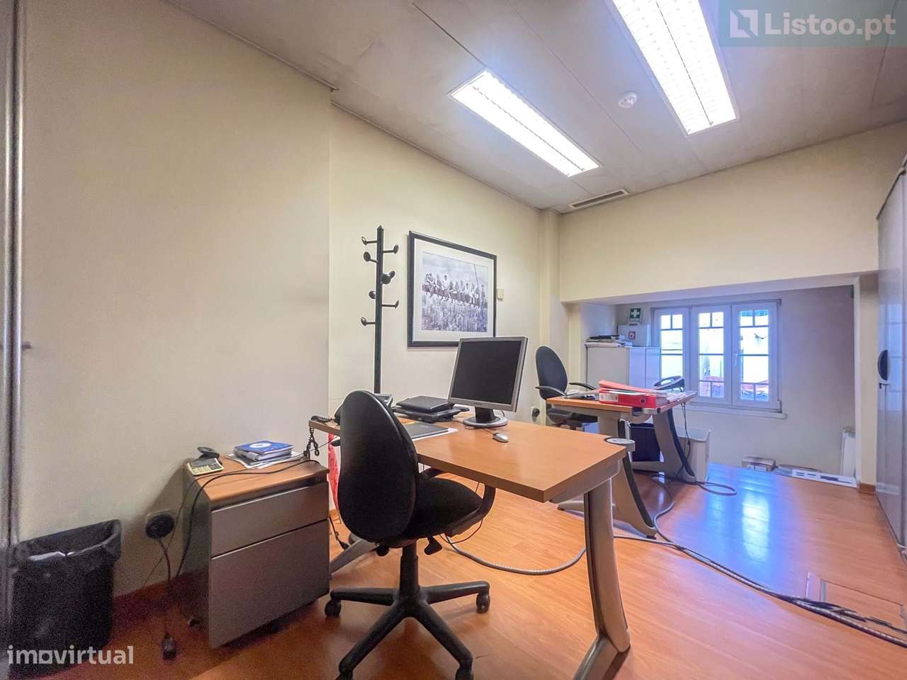 Escritório Mobilado, Recepção, 3 gabinetes + sala de reunião, e com ga - Grande imagem: 5/21