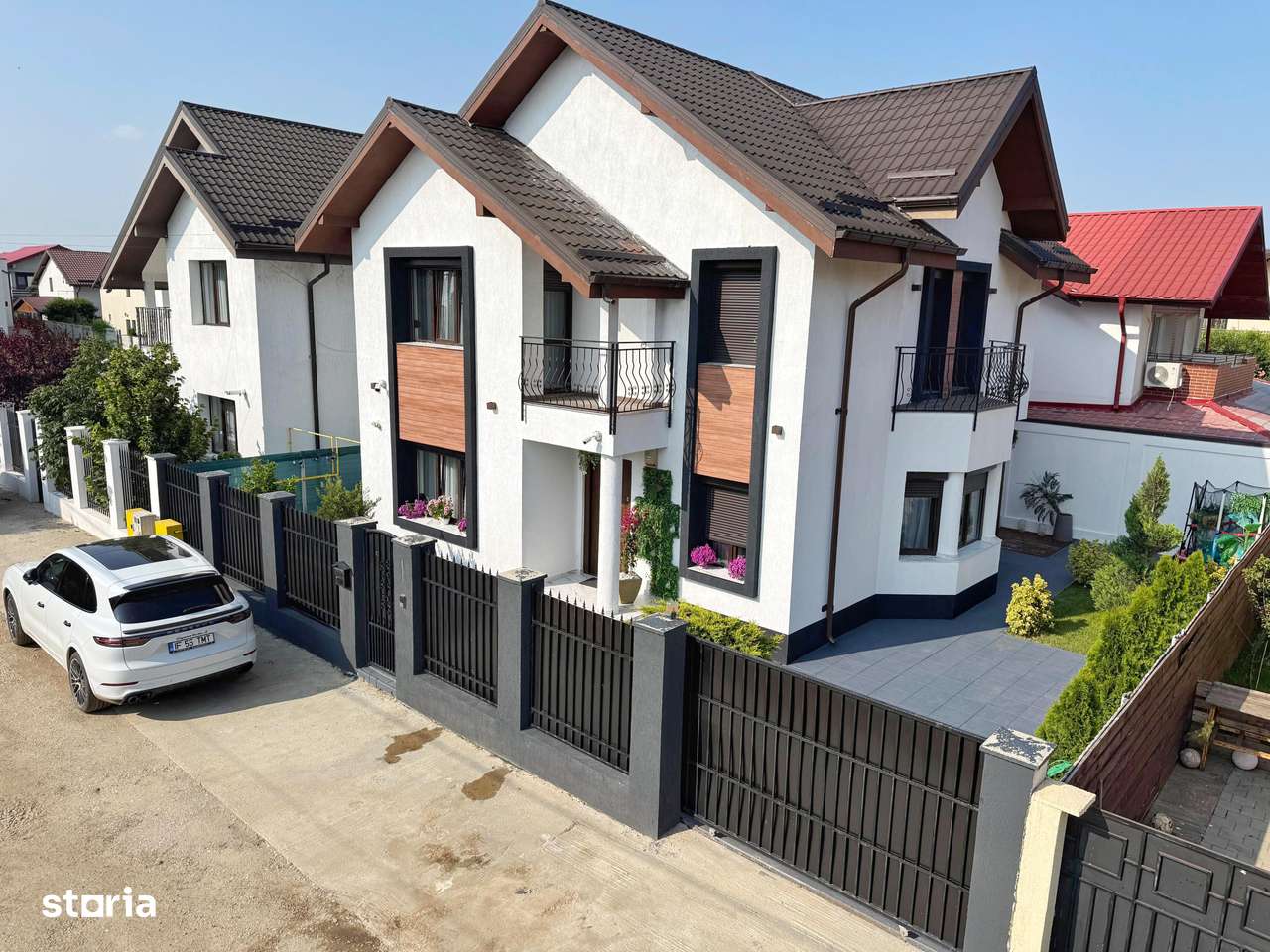 Casa individuala mobilata - 4 camere 2 bai - Zona linistita-0