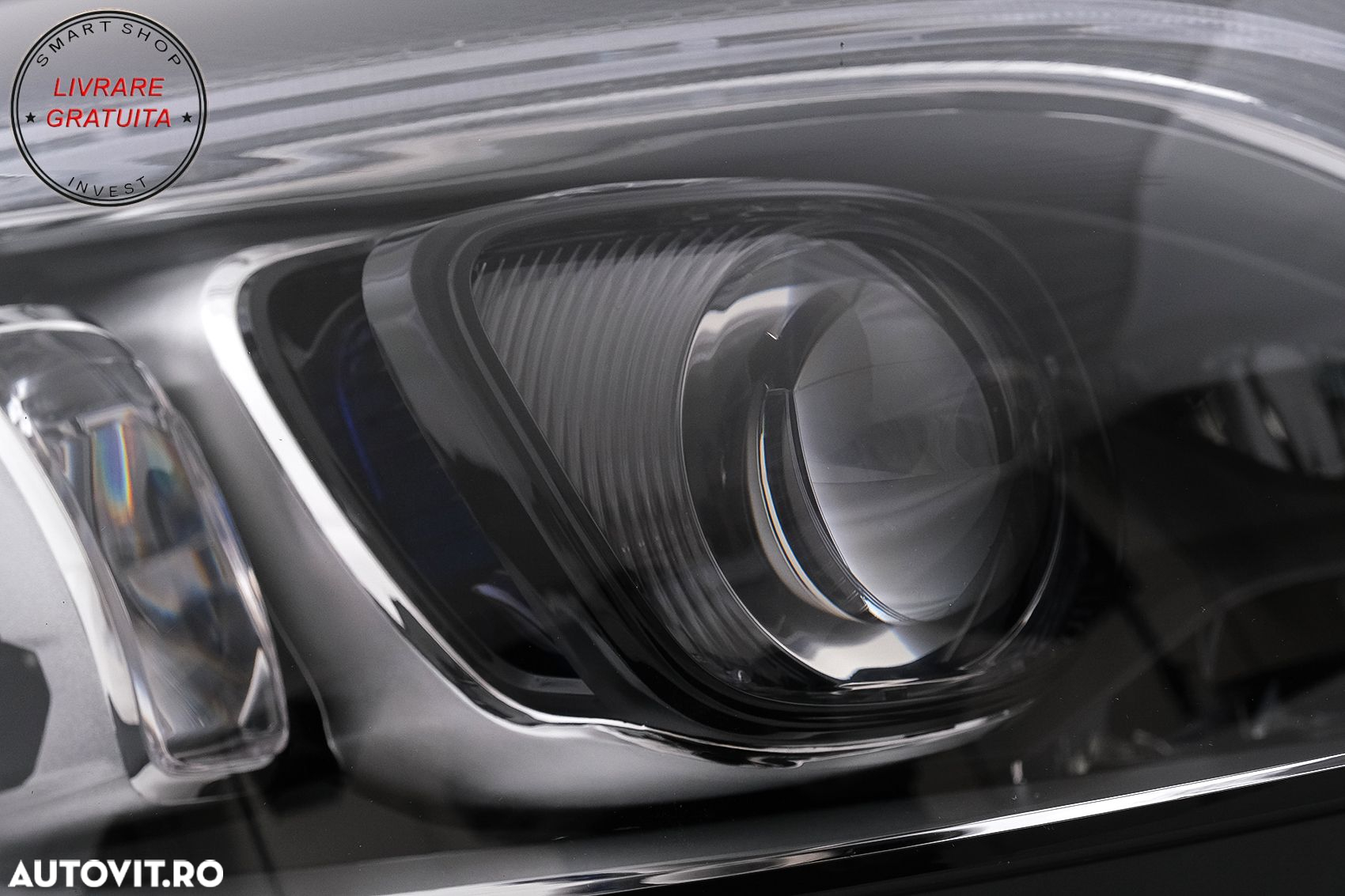 Faruri Full Multibeam LED Mercedes C-Class W205 S205 (2014-2018) LHD- livrare gratuita - 5