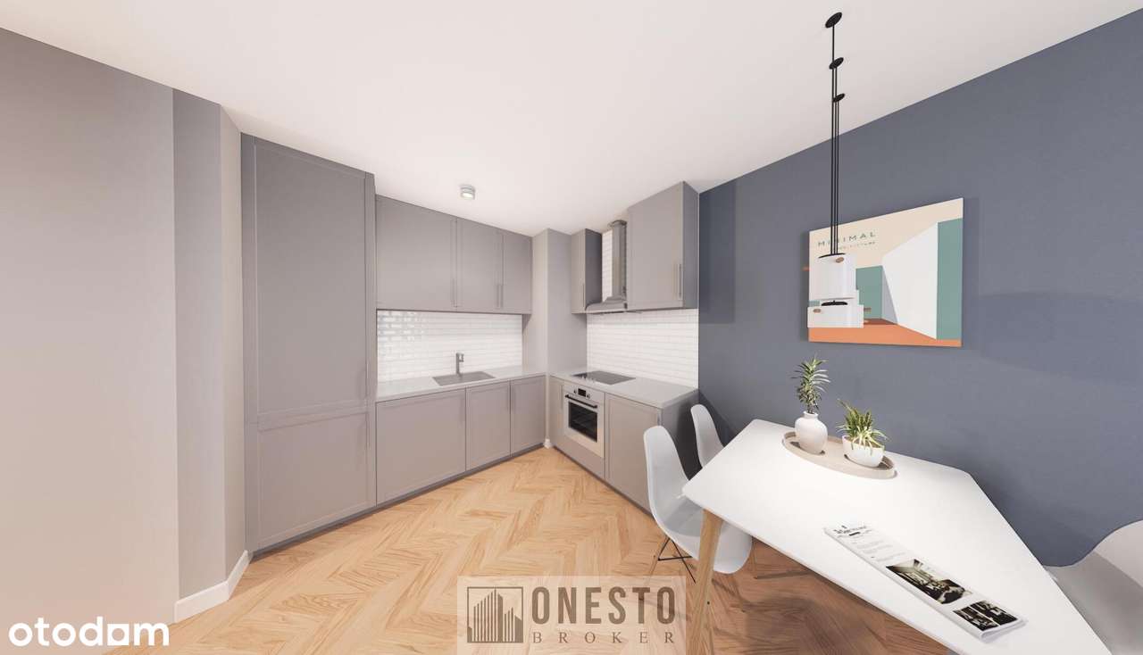 2 pokoje 37m2 mieszkanie deweloperskie inwestycyjne bez PCC - Pełny obrazek: 5/8