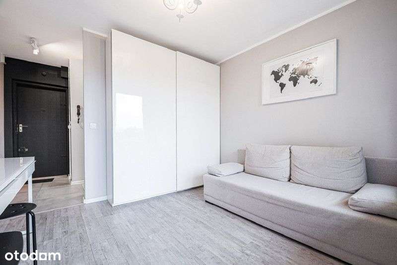 Saska Kępa, super kawalerka, balkon, widna kuchnia-4