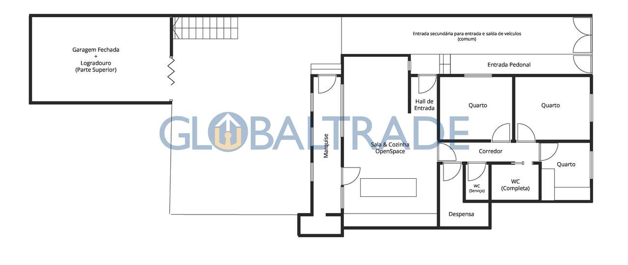 Andar Moradia T3 Renovado & Equipada – Baguim do Monte-54